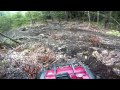 Riding logging trails with honda foreman 400