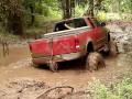 MUD TRUCKS MONSTER FORD F150 4x4 on Tractor Tires SINKS!!