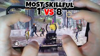 SHARING ALL MY SKILLS IN THIS 1 VS 8! MUST WATCH!