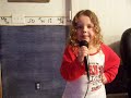 Taylor Swift's yougest fan...that can sing the words too! :)