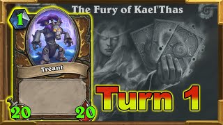 1 Mana 20/20 On Turn 1 | The Fury of Kael&#39;thas | Tavern Brawl | 2 Crazy Combos To Try | Hearthstone