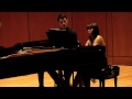 Sunny Qu and Chihiro Homma performing Rachmaninov Suite No 2, Op 17, 2nd mvmt Waltz