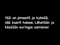 Brädi - Lämpöö lyrics