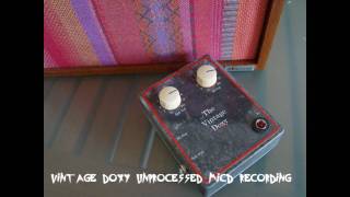 The Vintage Doxy (Queen Brian May-style recording amp) - Rotwang's Party -  Mic'd recording