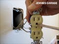 How To Replace An Old Electrical Outlet - Wall Plug Replacement