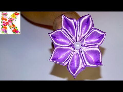 Канзаши своими руками (для начинающих ) "Коробочка идей и мастер -классов" Канзаши своими руками: мастер -класс по лепесткам для начинающих Крестик