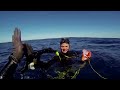 Trevor Hutton Deep Spearfishing Record Warm Up