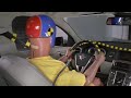 2012 Volvo S60 small overlap IIHS crash test