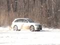 Audi A4 Avant quattro in de sneeuw video