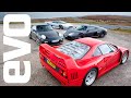 Cult of the Turbo - Ferrari F40 v Porsche GT2RS v Noble M600 v Jaguar ...