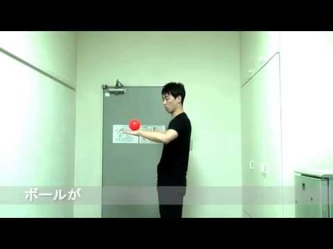 コンタクトジャグリング基礎練動画～アームロール～