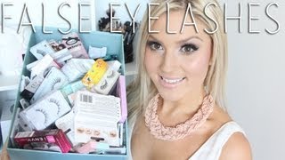 All About False Eyelashes! ♡ My Favorites & How To Apply Falsies - Application