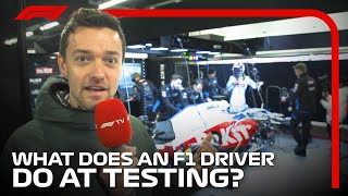 What Does An F1 Driver Do At Testing