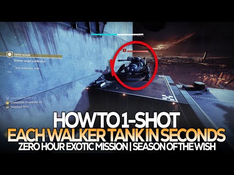 How to 1-Shot Each Walker Tank in Zero Hour Final Boss Encounter