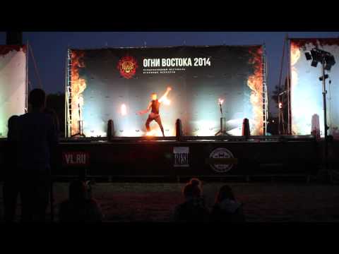 Mel　メル  Fire Poi Ogni Vostoka 2014 Gala Show 