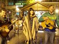 Till I'm Blue, Nicki Bluhm Tim Bluhm & Scott Law in Plaza del Carmen, Madrid, Spain, Nov 3, 2013