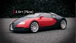 Como construir um Bugatti Veyron em papel