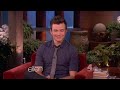 Chris Colfer on The Ellen DeGeneres Show (May 2nd, 2013)