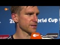 Ist mir völlig Wurscht! Per Mertesacker Interview Achtelfinale Deutschland Algerien