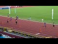 200m races u17 to u20 girls at Hampton Games 2013