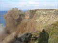 North Cliffs Failure - Amazing Cliff Collapse caught on Camera!