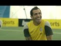 Tévez shows off skills in Juventus obstacle course challenge