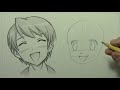 How to Draw Manga Facial Expressions (Joy, Embarrassment)
