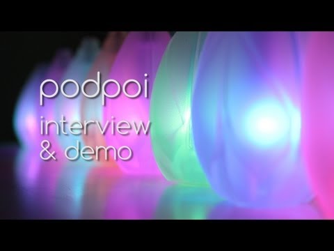 ポッドポイのインタビューとデモ podpoi interview and demo