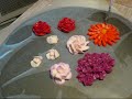 Hydrangeas, Gerber Daisies, and air drying the flowers