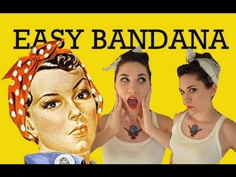 pin up girl hair tutorial. Pin Up Girl Hair Tutorial - Easy 1950's Hairstyle - Short
