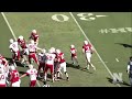 Jack Hoffman with a 69 yard touchdown in the 2013 Nebraska Spring Game