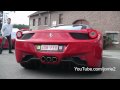 Ferrari 458 Italia Sound!! Lovely downshifts! - 1080p HD