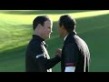 Tiger Woods birdies No. 18 at World Challenge