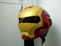 IRON MAN MK VI Custom Motorcycle helmet (with LEDs and sound)