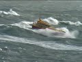 Big storm, pilot boats in 10m waves