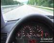 BMW E46 330d on max speed