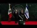 Bienvenida del señor Shimon Peres, Presidente del Estado de Israel