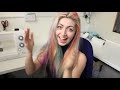 MULTICOLOURED RAINBOW HAIR TUTORIAL