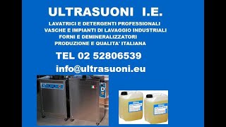 Detergenti sgrassanti e protettivi - Lavatrici e vasche ad ultrasuoni