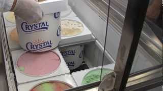 true ice cream dipping cabinet