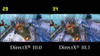 DirectX 10 - DirectX 10.1 összehasonlítás