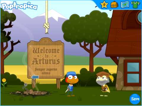 Poptropica Astro Knights Island Walkthrough