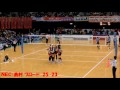 バレーボールVプレミアリーグ 20130224 NEC-久光製薬 第1set