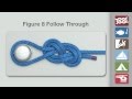 How to Tie the Figure 8 Follow Through Loop 