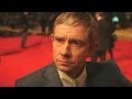 Martin Freeman at Hobbit premiere: Hilarious interview covers Benedict Cumberbatch's drinking Martin Freeman at Hobbit premiere: Hilarious interview covers Benedict Cumberbatch's drinking