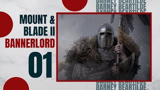 Let&#39;s Play MOUNT AND BLADE 2 BANNERLORD Gameplay Part 1 (BARNEY IS BACK)