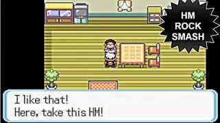 In what city is HM03 Surf located in Pokemon Sapphire?