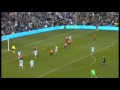 Wayne Rooney shot from the half-line and Joe Hart save