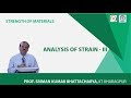 Lecture - 9 Analysis of Strain III