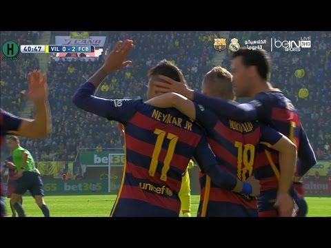 ملخص مبارة فياريال و برشلونة 2-2 الدوري الإسباني 20-3-2016 - عرب توداي